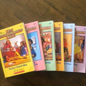The Baby Sitter’s Club by Ann M. Martin books 1-6